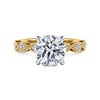 Gabriel & Co. "Claudia" 14K Two-Tone Engagement Ring Setting