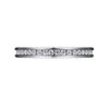 Gabriel & Co. 14K White Gold 1/4-Carat Channel Set Anniversary Band