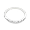 14K White Gold 1/4 Carat Diamond Eternity Band