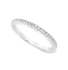 14K White Gold 1/4 Carat Diamond Eternity Band