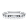 A. Jaffe 14K White Gold Diamond 3/4 Anniversary Band