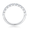 A. Jaffe 14K White Gold Anniversary Diamond Band 0.55ct
