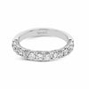 Simon G. 18K White Gold Diamond Half Anniversary Band