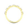 14K Yellow Gold Lab Grown Diamond Orbit Band