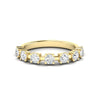 14K Yellow Gold Lab Grown Diamond Orbit Band