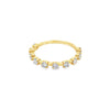 14K Yellow Gold 1/2 Carat Lab Grown Diamond Orbit Band