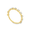 14K Yellow Gold 1/2 Carat Lab Grown Diamond Orbit Band
