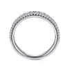 Gabriel & Co. 14K White Gold Diamond Anniversary Band