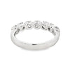 Christopher Designs 14K White Gold 7-Stone Crisscut Diamond Anniversary Band