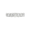 Christopher Designs 14K White Gold 7-Stone Crisscut Diamond Anniversary Band