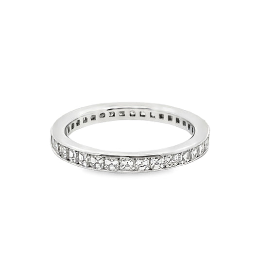 Joshua J Fine Jewelry Platinum Half Anniversary Diamond Anniversary Band