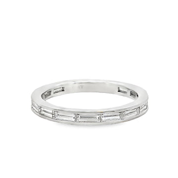 Joshua J Fine Jewelry Platinum Full Anniversary Diamond Anniversary Band Size