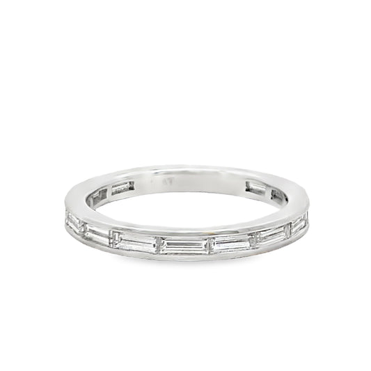 Joshua J Fine Jewelry Platinum Full Anniversary Diamond Anniversary Band Size