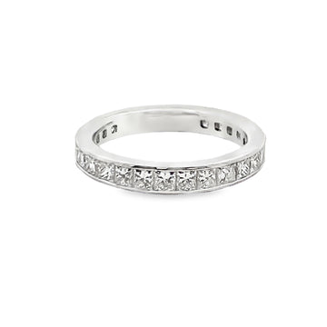 Joshua J Fine Jewelry Platinum  Full Anniversary Diamond Anniversary Band