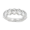 Joshua J Fine Jewelry 18K White Gold Half Anniversary Diamond Anniversary