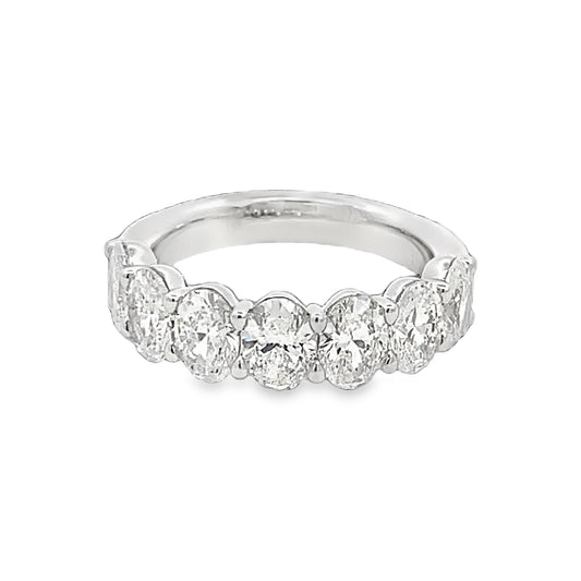 Joshua J Fine Jewelry 18K White Gold Half Anniversary Diamond Anniversary