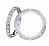 Roman Jewelers Signature 14K White Gold Diamond Anniversary Band