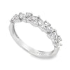 14K White Gold Mix-Shape Diamond Anniversary Band