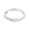Roman Jewelers Signature 14K White Gold 1/4-Carat Channel Set Diamond Band