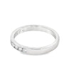 Roman Jewelers Signature 14K White Gold 1/3-Carat Channel Set Diamond Band