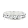 Roman Jewelers Signature 14K White Gold 1-Carat Channel Set Diamond Band