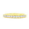 Roman Jewelers Signature 14K Yellow Gold 1/3-Carat Channel Set Diamond Band