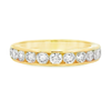 Roman Jewelers Signature 14K Yellow Gold 1-Carat Channel Set Diamond Band
