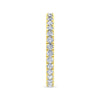 Gabriel & Co. 14K Yellow Gold French Pave Diamond Eternity Band