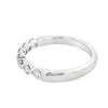 Roman Jewelers Signature 14K White Gold Half-Carat 7-Stone Diamond Band