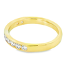 Roman Jewelers Signature 14K Yellow Gold Half-Carat Channel Set Diamond Band