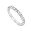 Roman Jewelers Signature 14K White Gold 1/2-Carat Diamond Half Anniversary Band