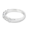 14K White Gold 1-Carat 7 Stone Diamond Anniversary Band