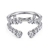 Gabriel & Co. 14K White Gold Diamond Enhancer