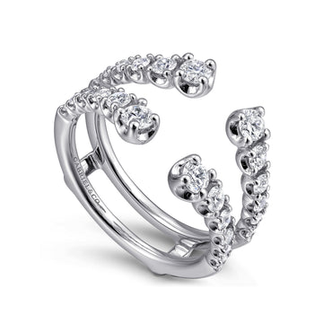 Gabriel & Co. 14K White Gold Diamond Enhancer