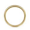 Gabriel & Co. 14K Yellow Gold Inset Diamond Stackable Ring