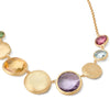 Marco Bicego 18K Jaipur Color Gemstone Halfsie Necklace