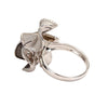 Cammilli 18K "Sultana" White Ice, Natural Beige and Black Lava Gold Diamond Ring