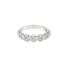 18K White Gold Ladies Diamond Band