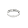 18K White Gold Ladies Diamond Band