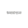 18K White Gold Diamond Patterned Band