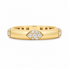 Leo Pizzo 18K Yellow Gold 1/2 Carat Diamond Band
