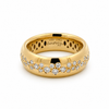 Leo Pizzo 18K Yellow Gold Fashion Diamond Band