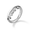 Hearts On Fire 18K White Gold Floating Diamond Ring