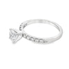 Roman Jewelers Signature 14K White Gold 1/3ctw Diamond Engagement Ring Setting