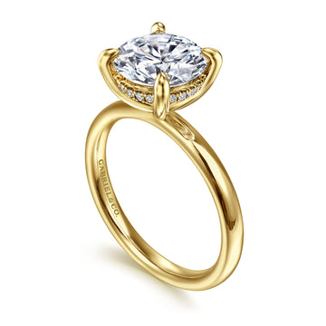 Gabriel & Co. "Peace" 14K Diamond Engagement Ring Setting