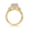 Gabriel & Co. "Deisha" 14K Twistted Diamond Semi-Mount Engagement Ring Setting