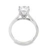 14K White Gold Surprise Diamond Engagement Ring Setting