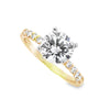Roman Jewelers Signature 14K Two-Tone Diamond Engagement Ring Setting