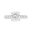 Roman Jewelers Signature 14K White Gold Diamond Engagement Ring Setting