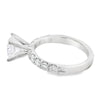Roman Jewelers Signature 14K White Gold Diamond Engagement Ring Setting